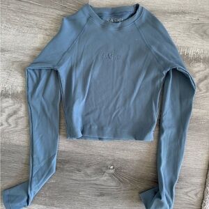 SASKI Women's Blue Long Sleeve Top